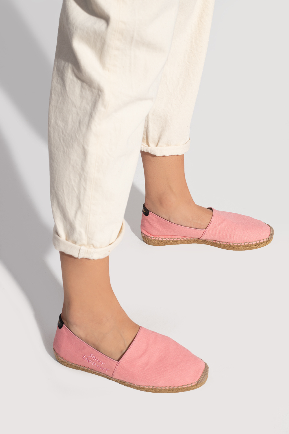 Ysl espadrilles hot sale pink